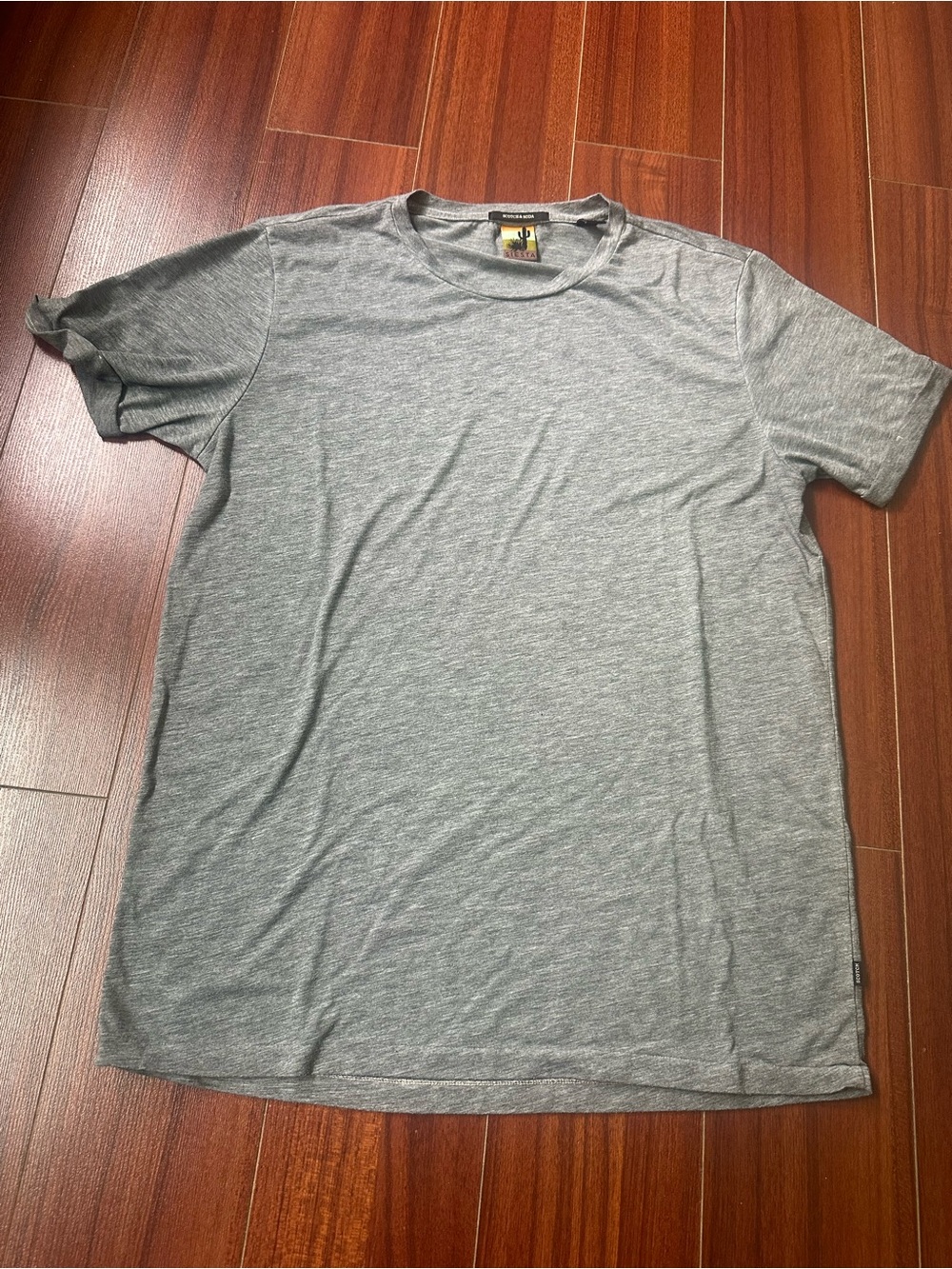 Scotch & Soda Heather Gray Short-Sleeve Crewneck Tee